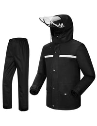 iCreek Regenanzug Jacke &amp; Hosenanzug Regenmantel für Männer &amp; Frauen Outdoor 