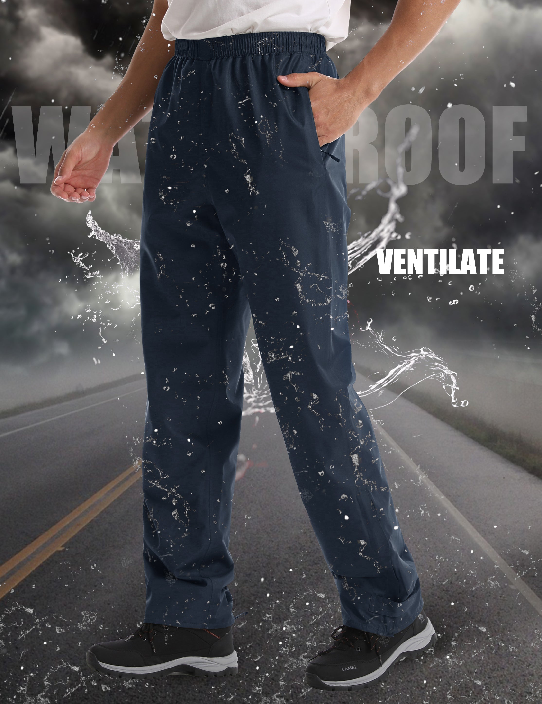 Rain pants men on sale