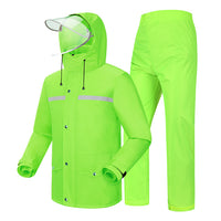 iCreek Rain Suit Jacket & Trouser Suit Raincoat for Men & Women Outdoor All-Sport Waterproof Breathable Anti-storm